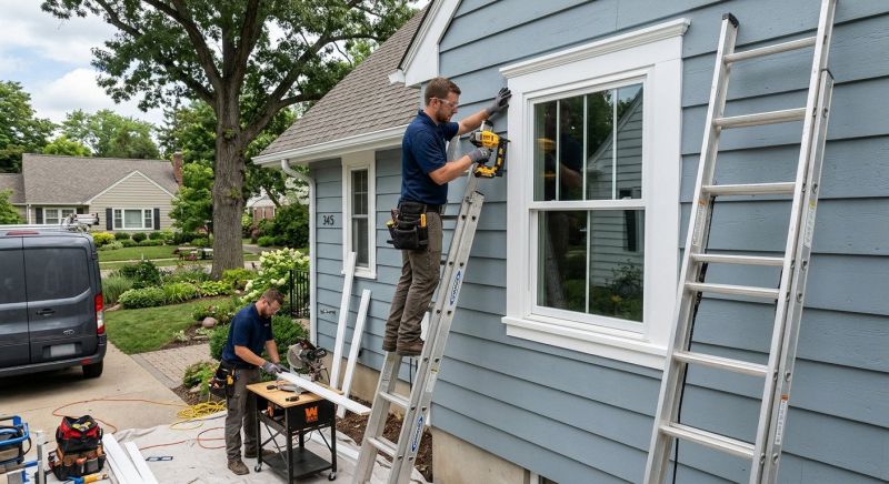 Exterior Trim Work in Alpharetta, GA