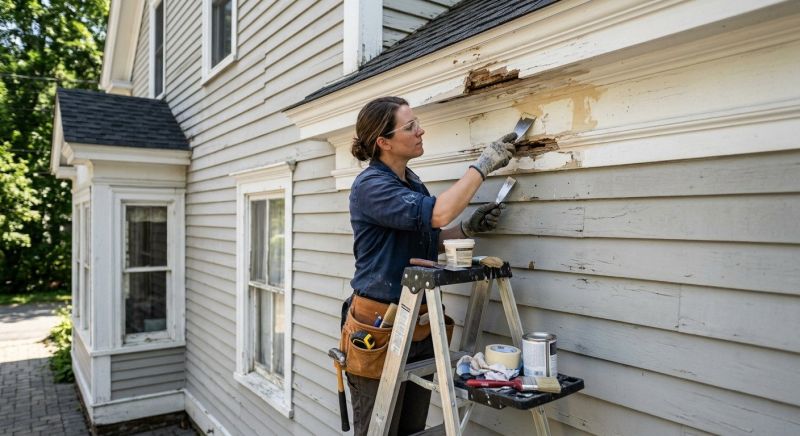Exterior Window Molding Repair in Kansas City, KS