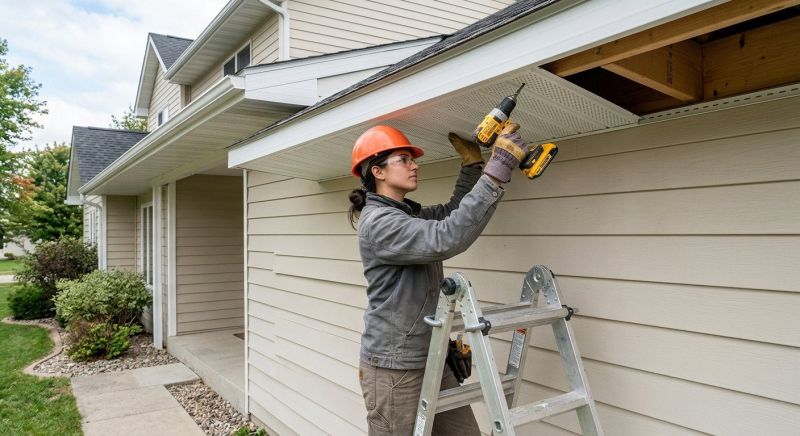 Gable Vent Installation in Overland Park, KS