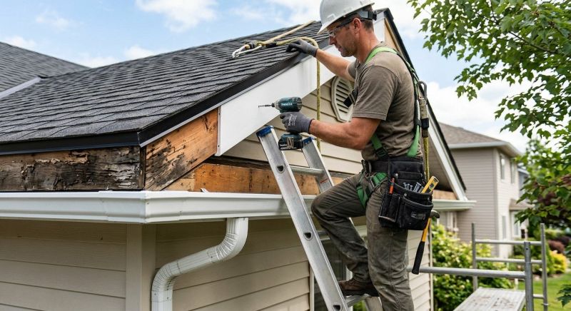 Roof Fascia Installation in Overland Park, KS